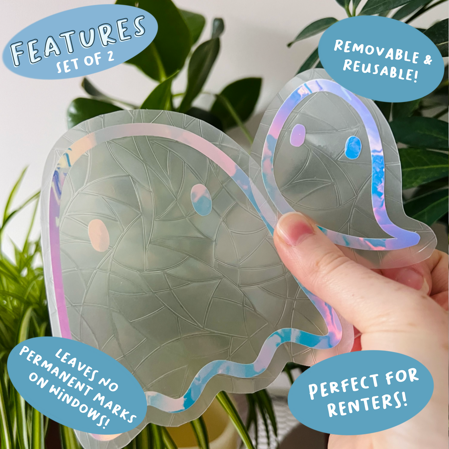 Ghost Buddies Suncatcher Set