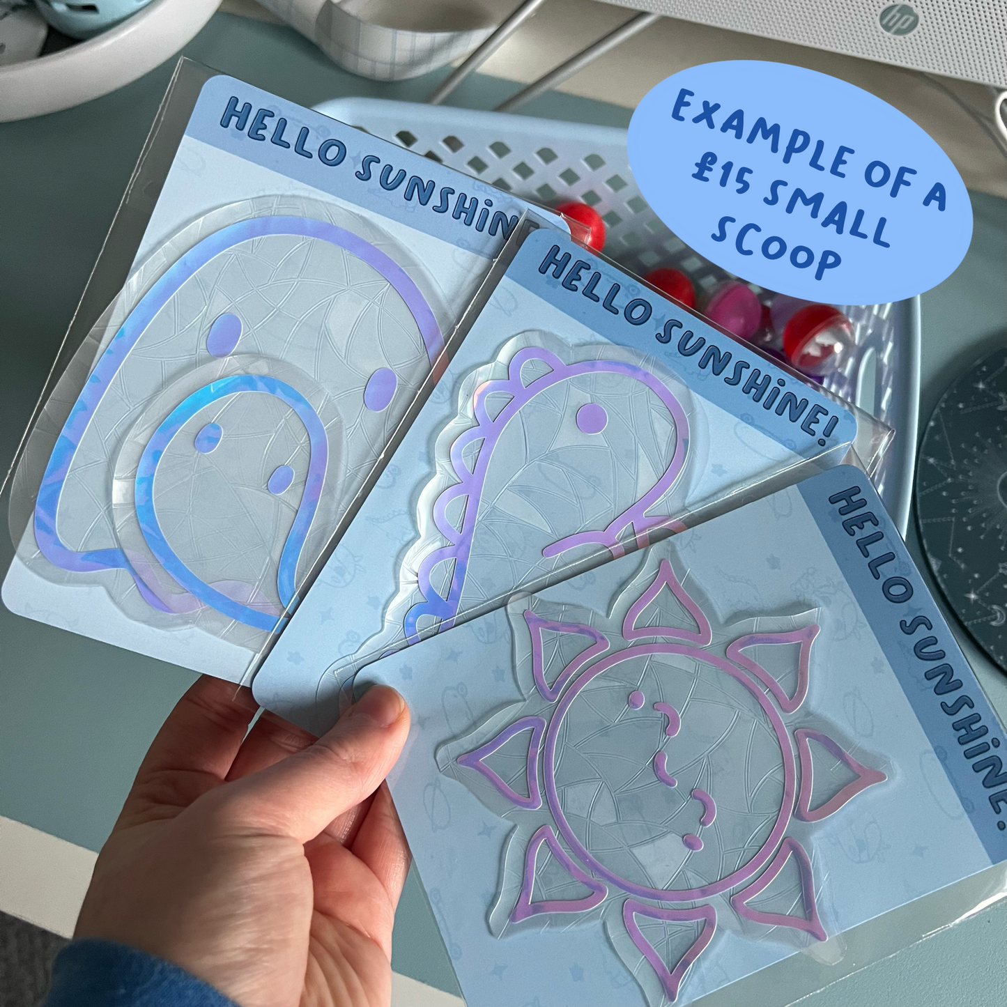 Surprise Suncatcher Scoops