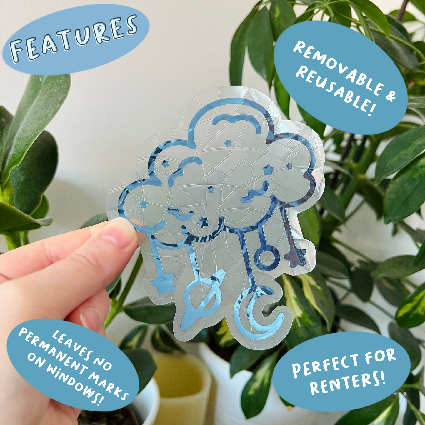 Cloud Mobile Suncatcher