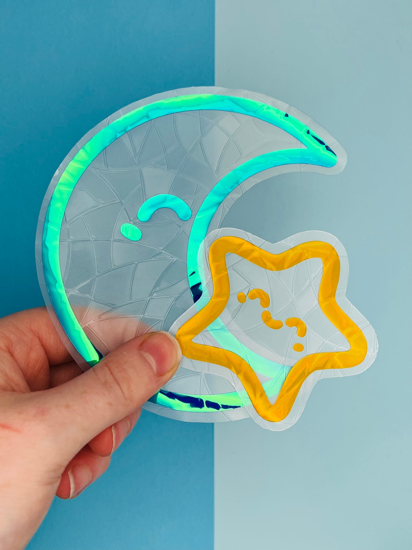 Moon & Star Suncatcher Set