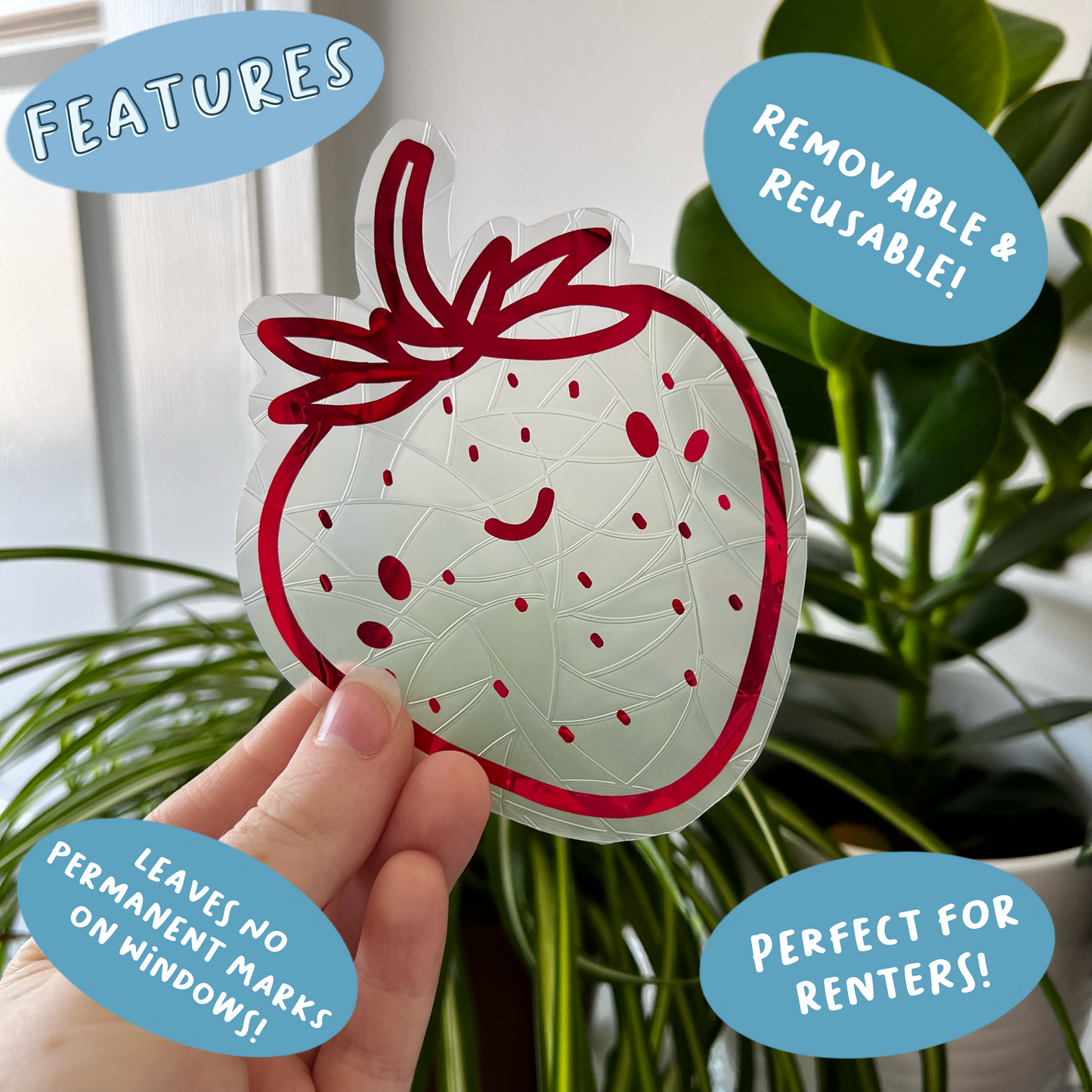Strawberry Suncatcher