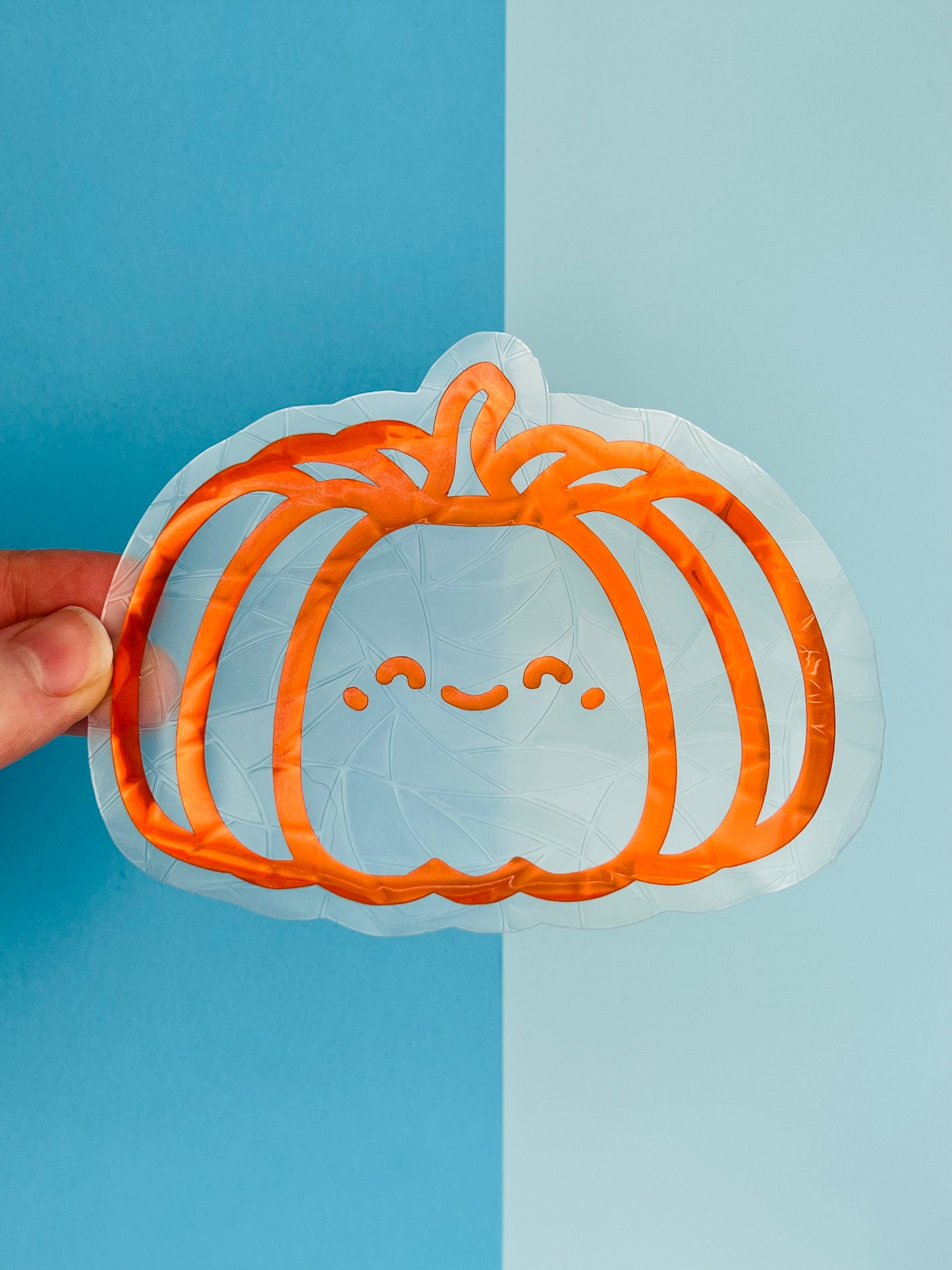 Pumpkin Suncatcher