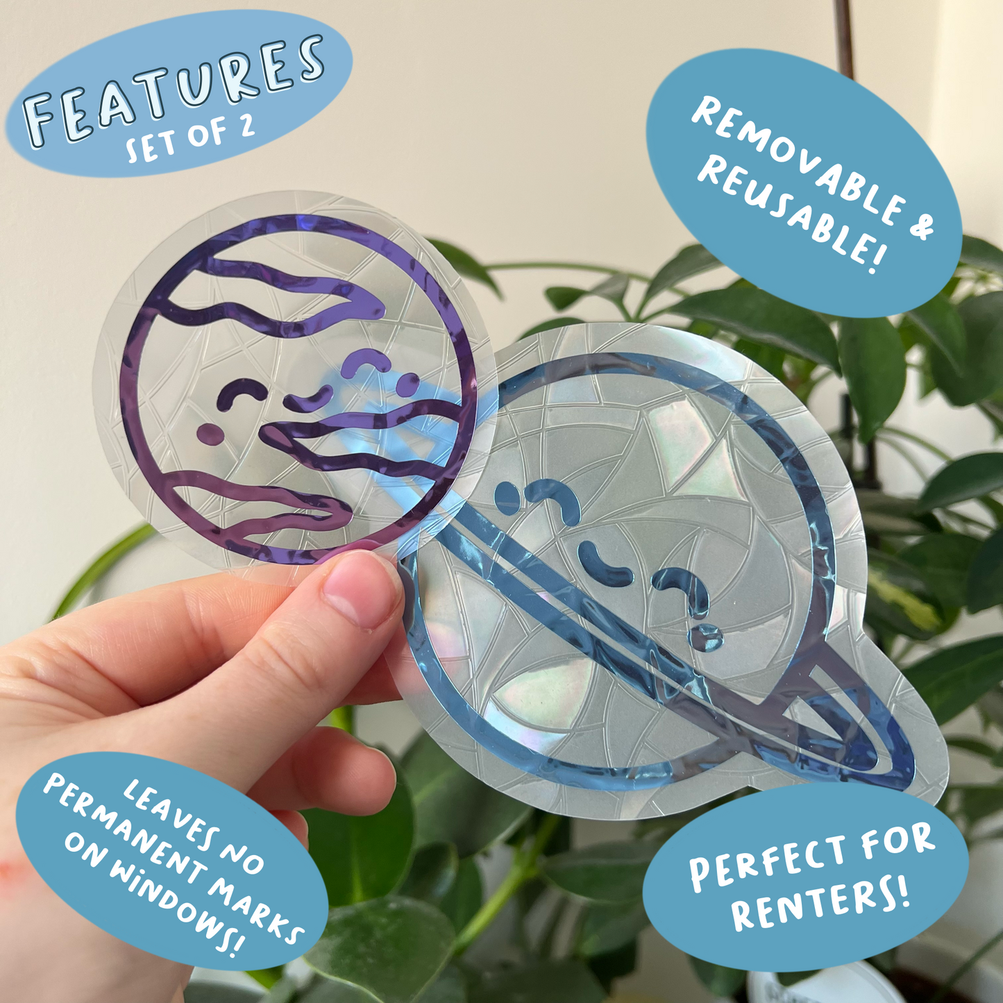 Planet Pals Suncatcher Set