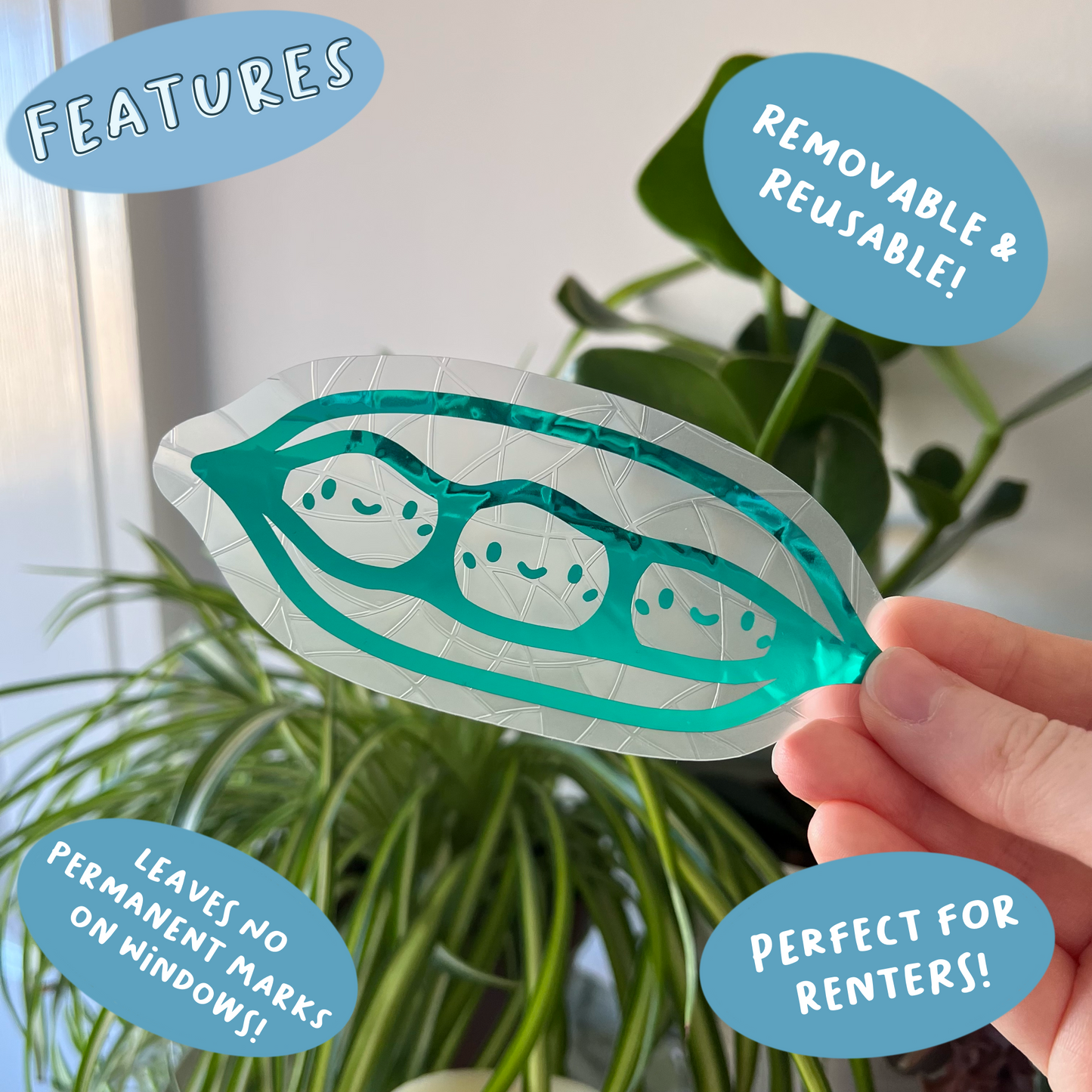 Peas in Pod Suncatcher