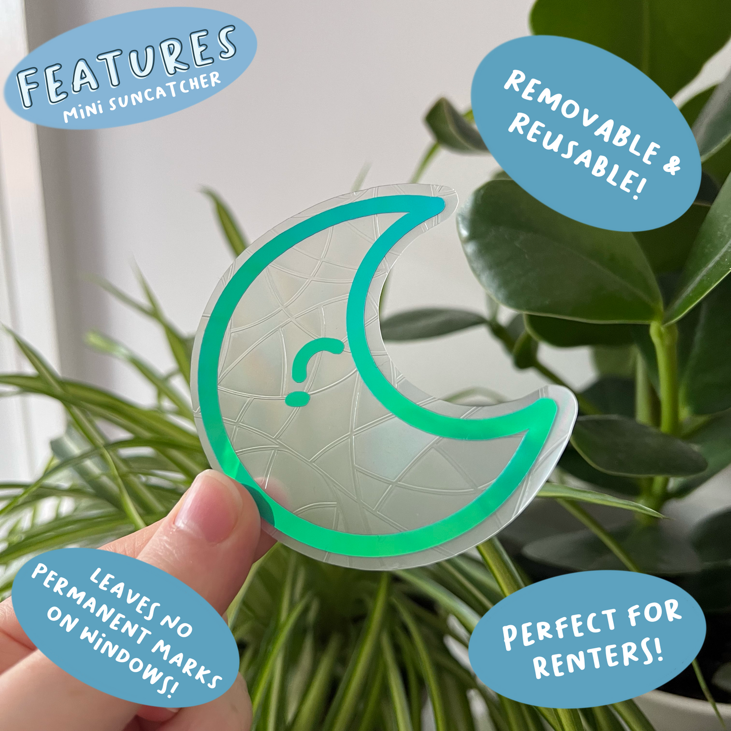 Mini Moon Suncatcher