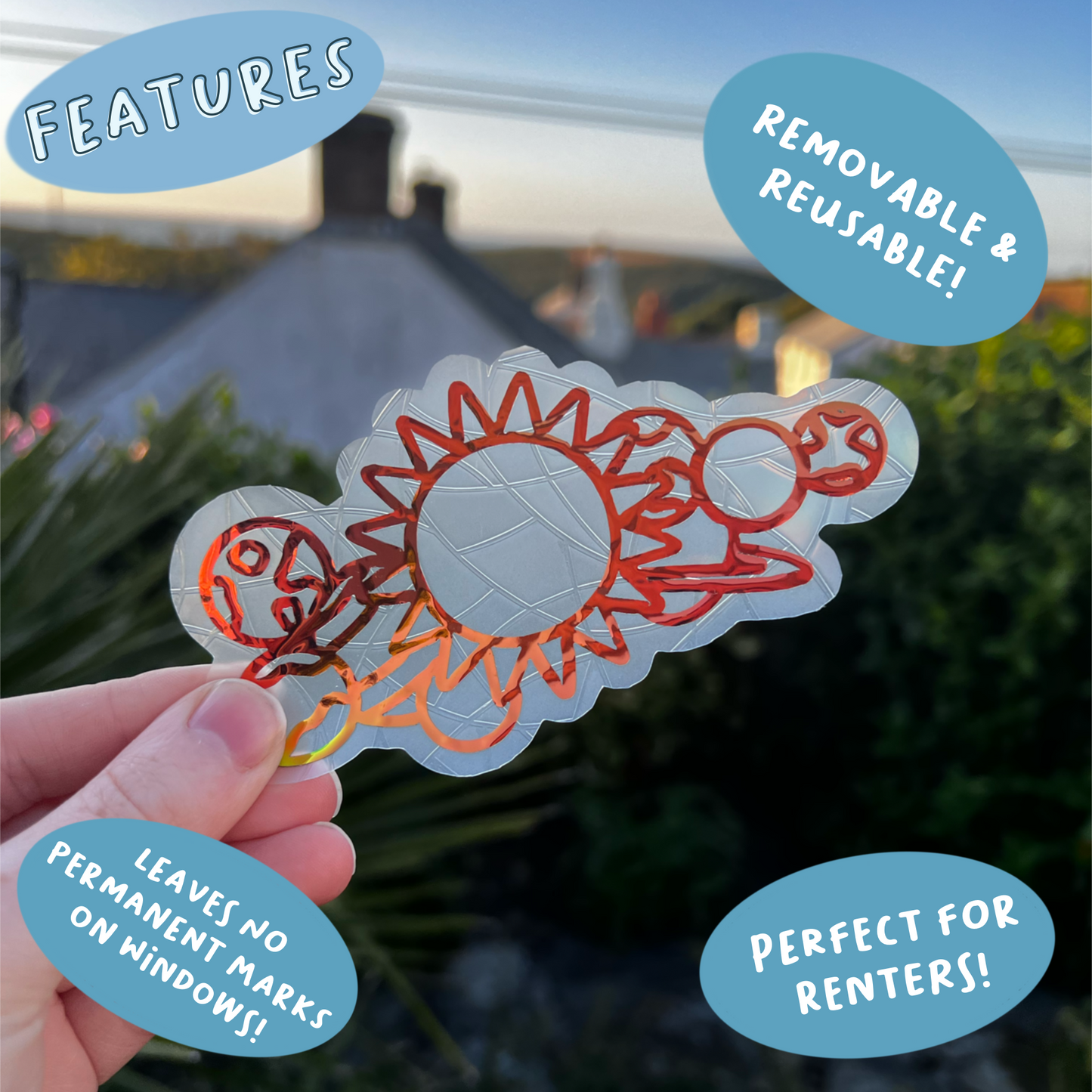 Space Scene Suncatcher