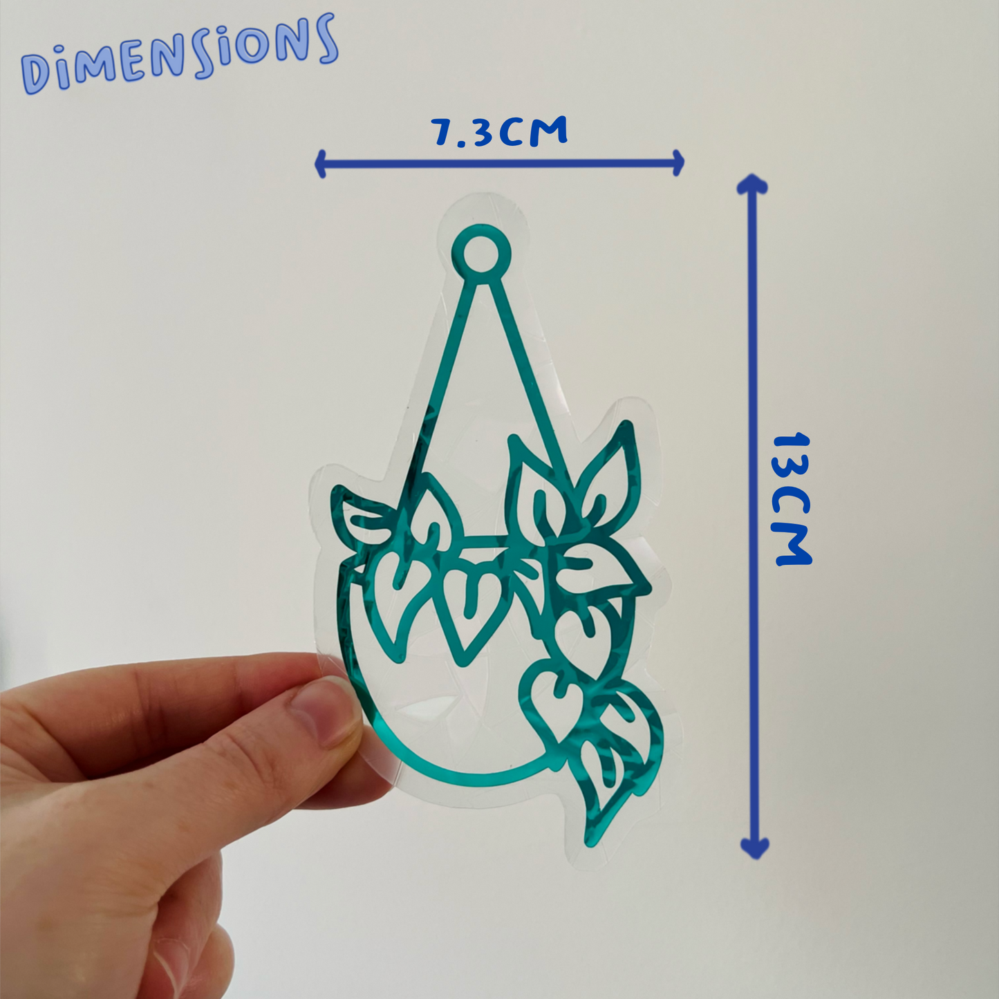 Hanging Plant Suncatcher