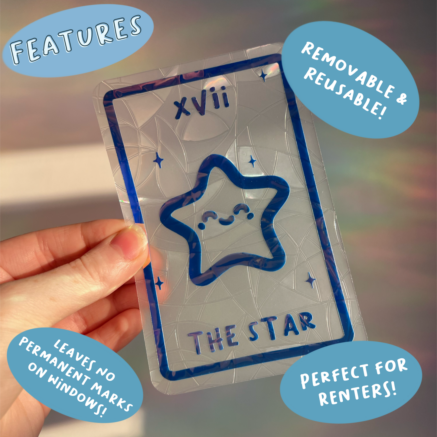 The Star Tarot Card Suncatcher