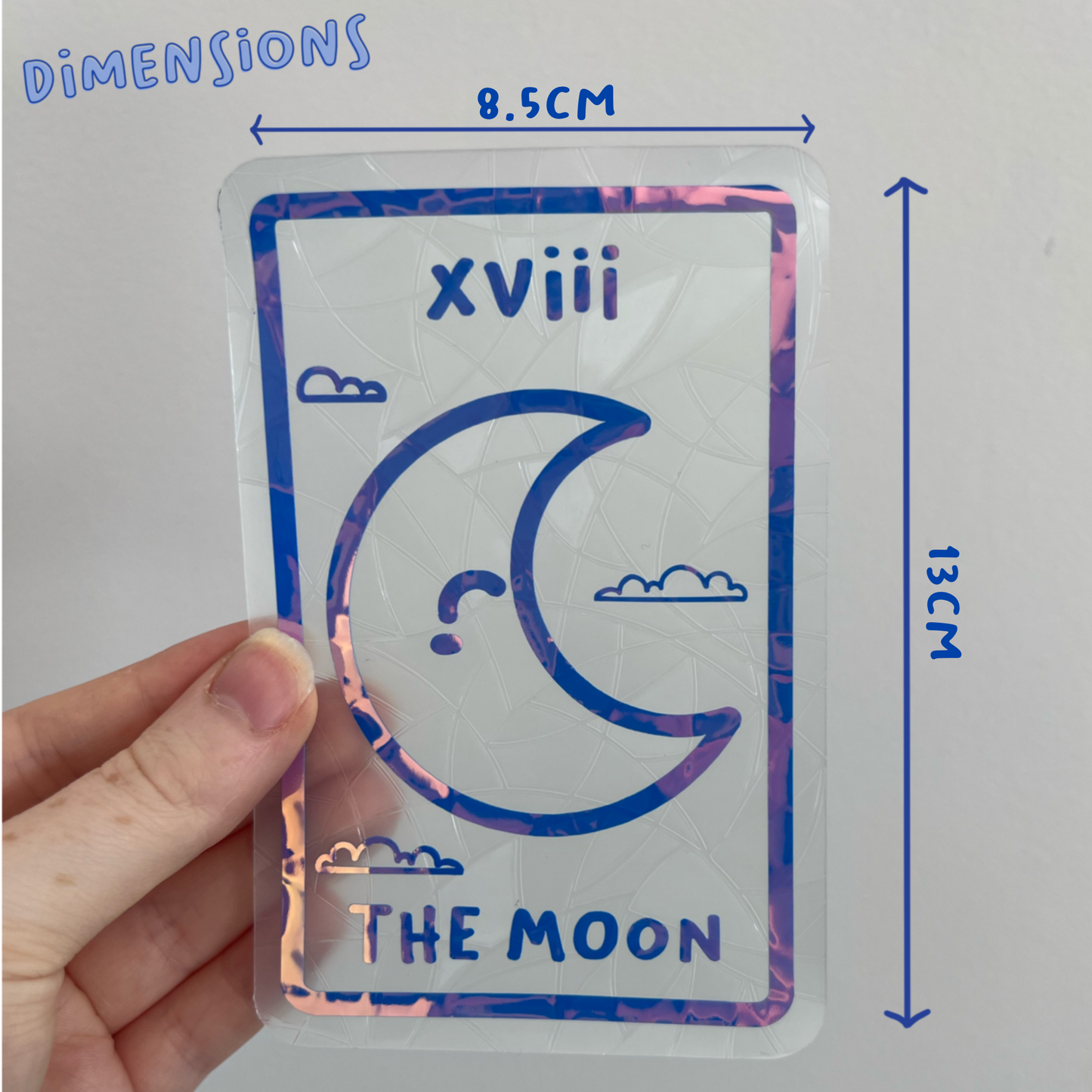 The Moon Tarot Card Suncatcher