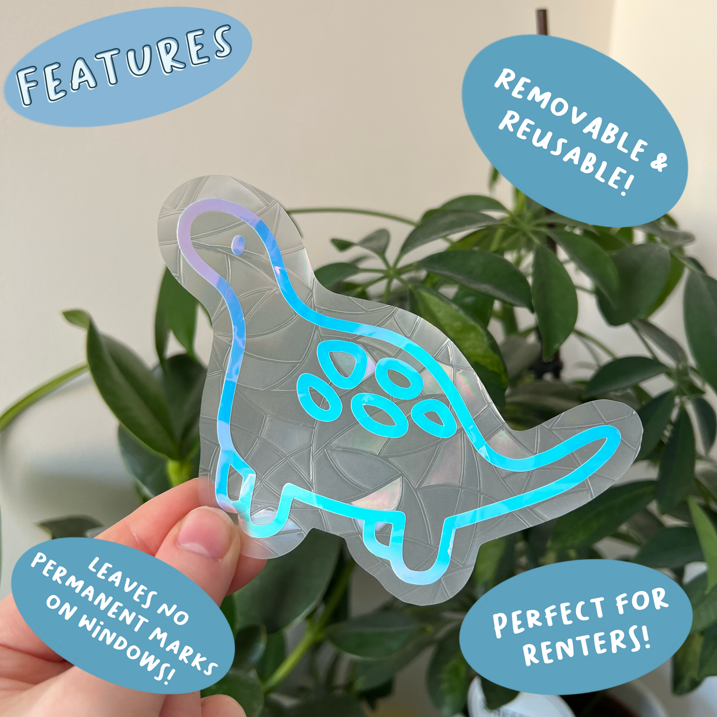 Chonk the Dino Suncatcher
