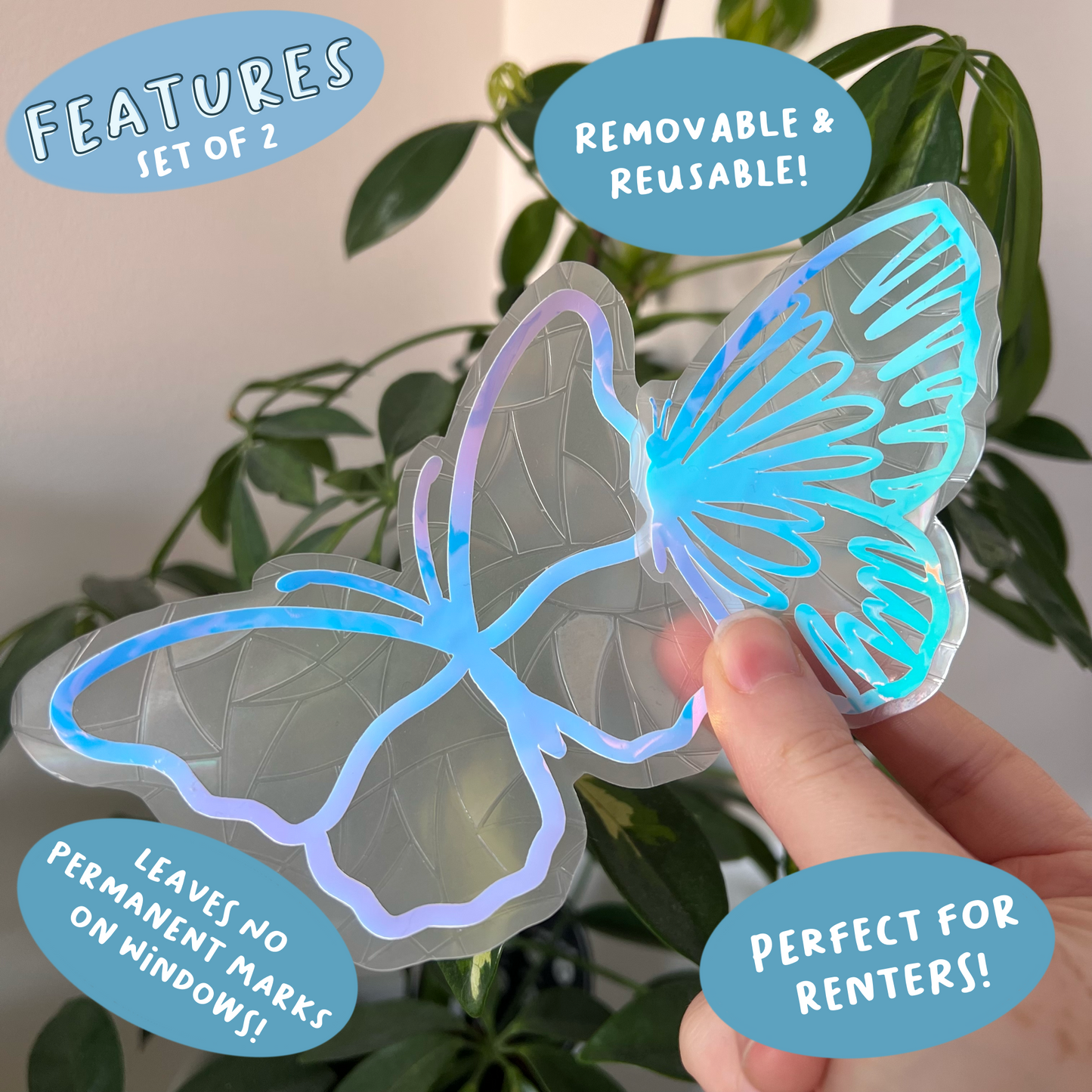 Butterfly Suncatcher Set