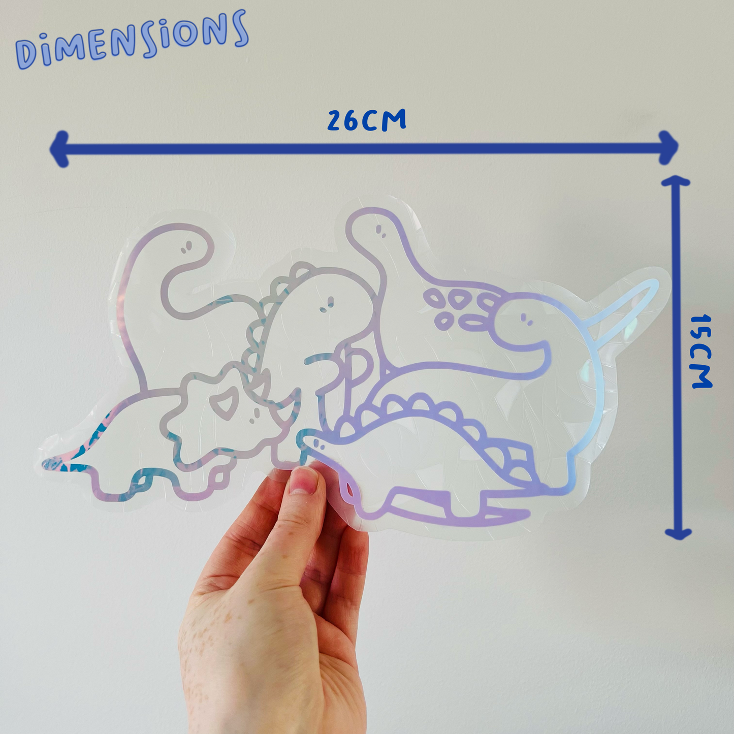 Giant Dino Squad Suncatcher