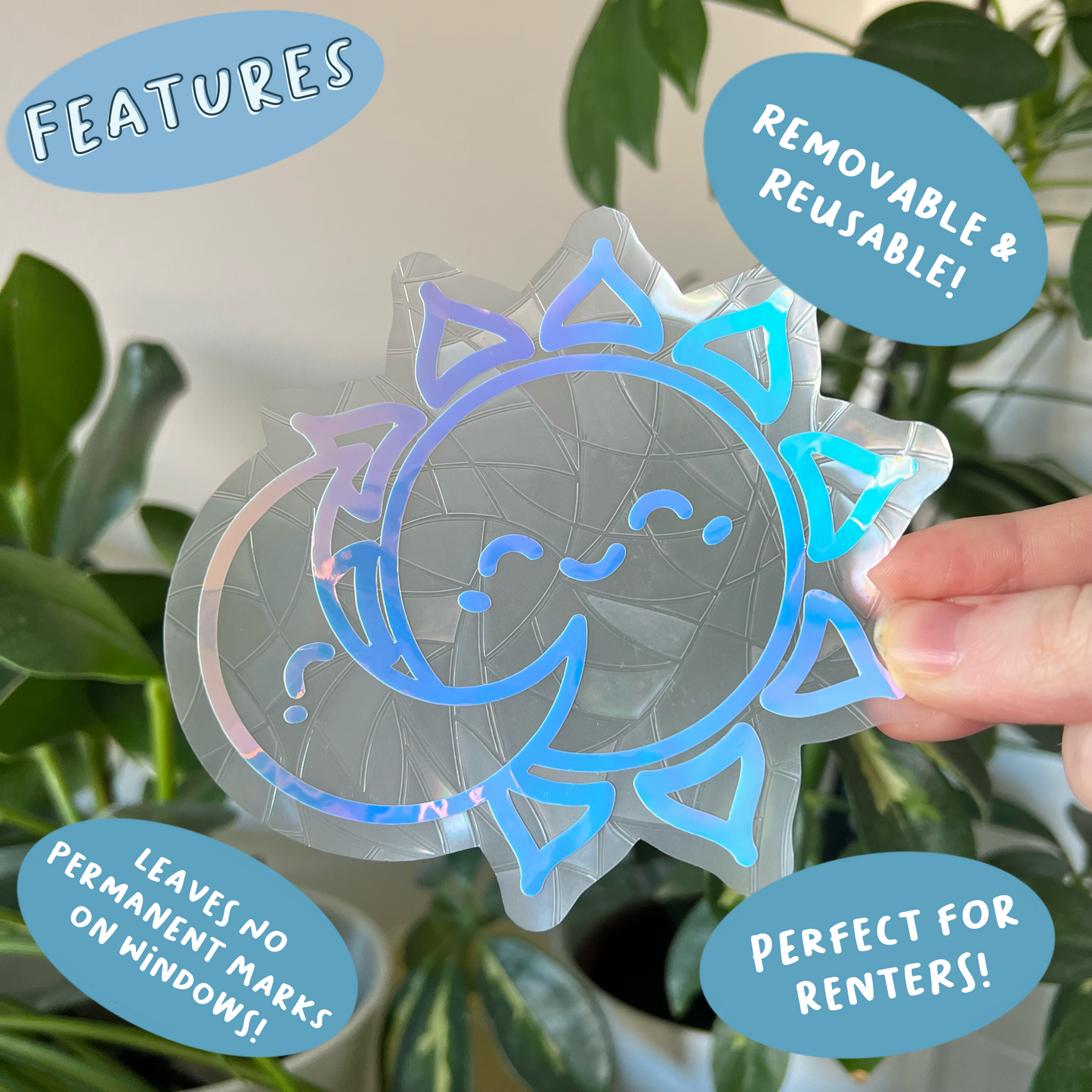 Sun and Moon Suncatcher