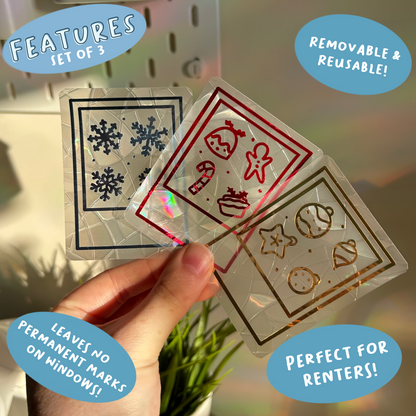 Mini Festive Photo Suncatcher Set