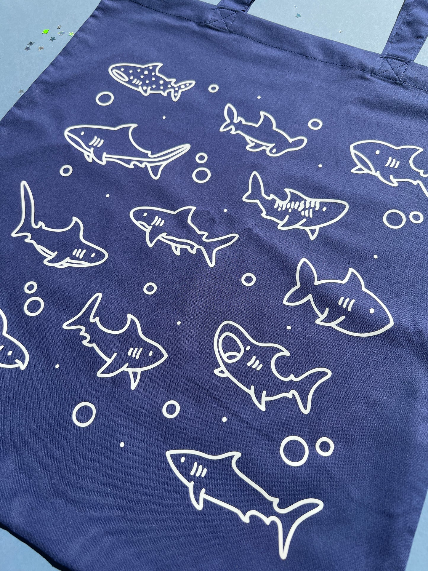 Shark Buddies Tote Bag