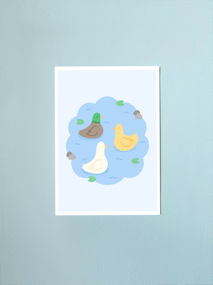 Duck, Duck, Goose Print