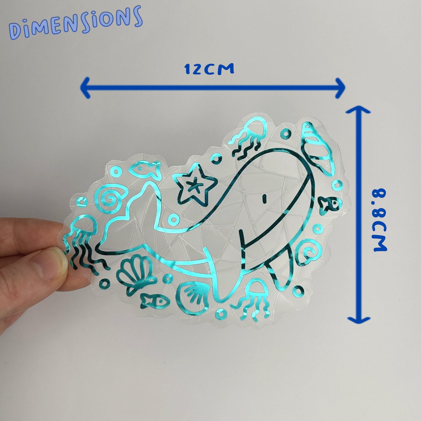 Ocean Treasures Suncatcher Sticker