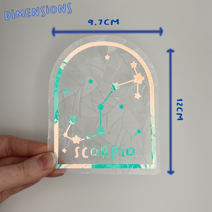 Scorpio Constellation Suncatcher