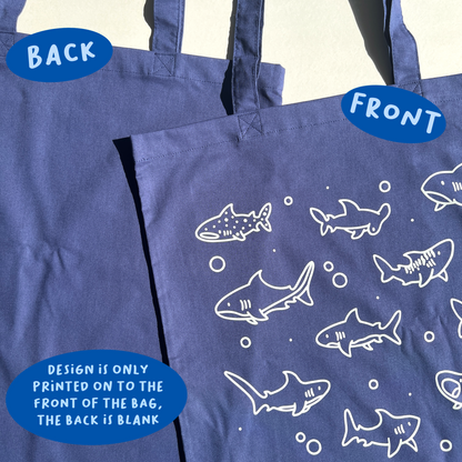 Shark Buddies Tote Bag