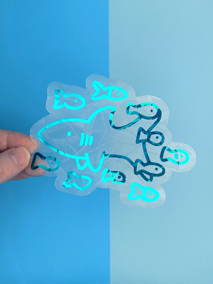 Ocean Friends Suncatcher Sticker