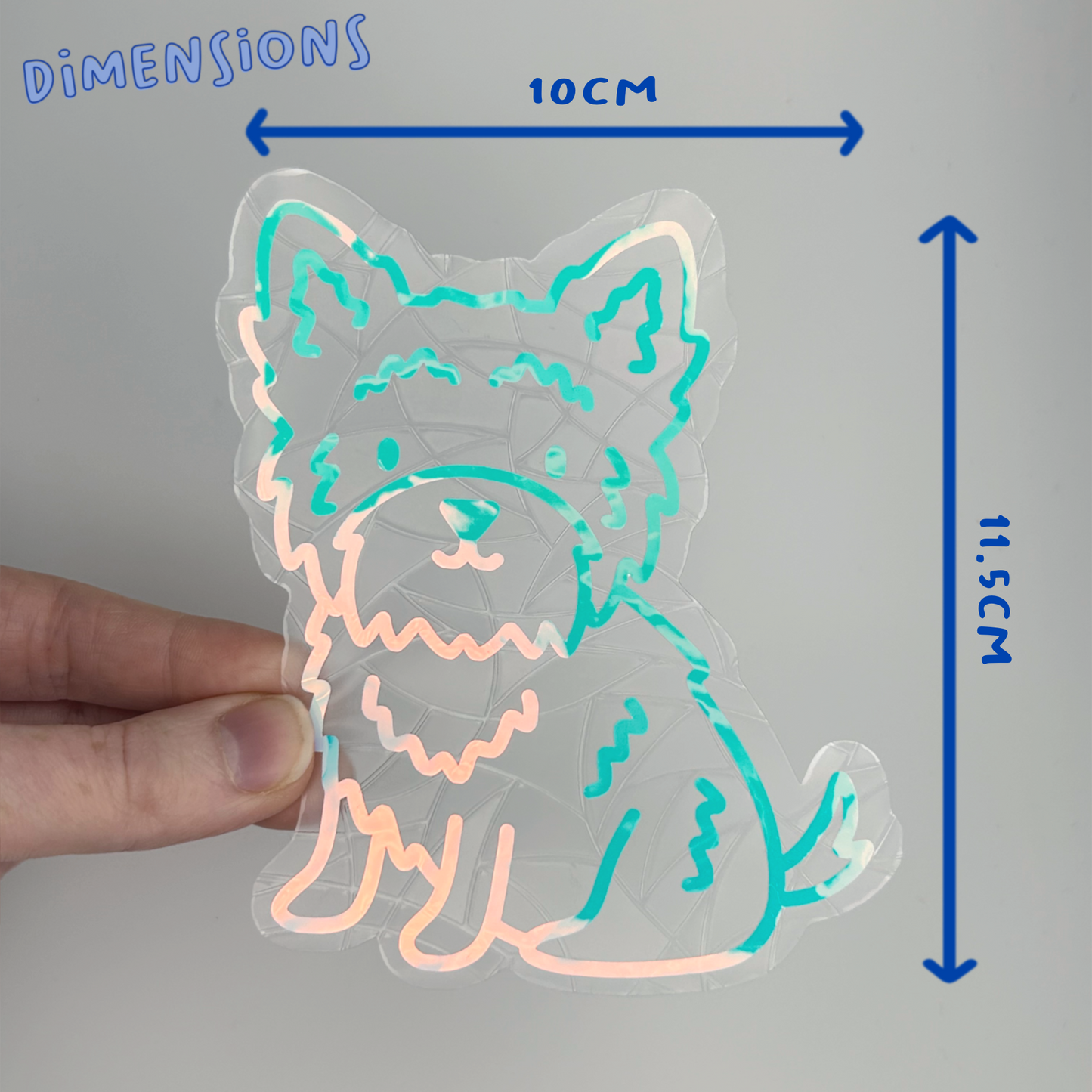 Yorkshire Terrier Suncatcher