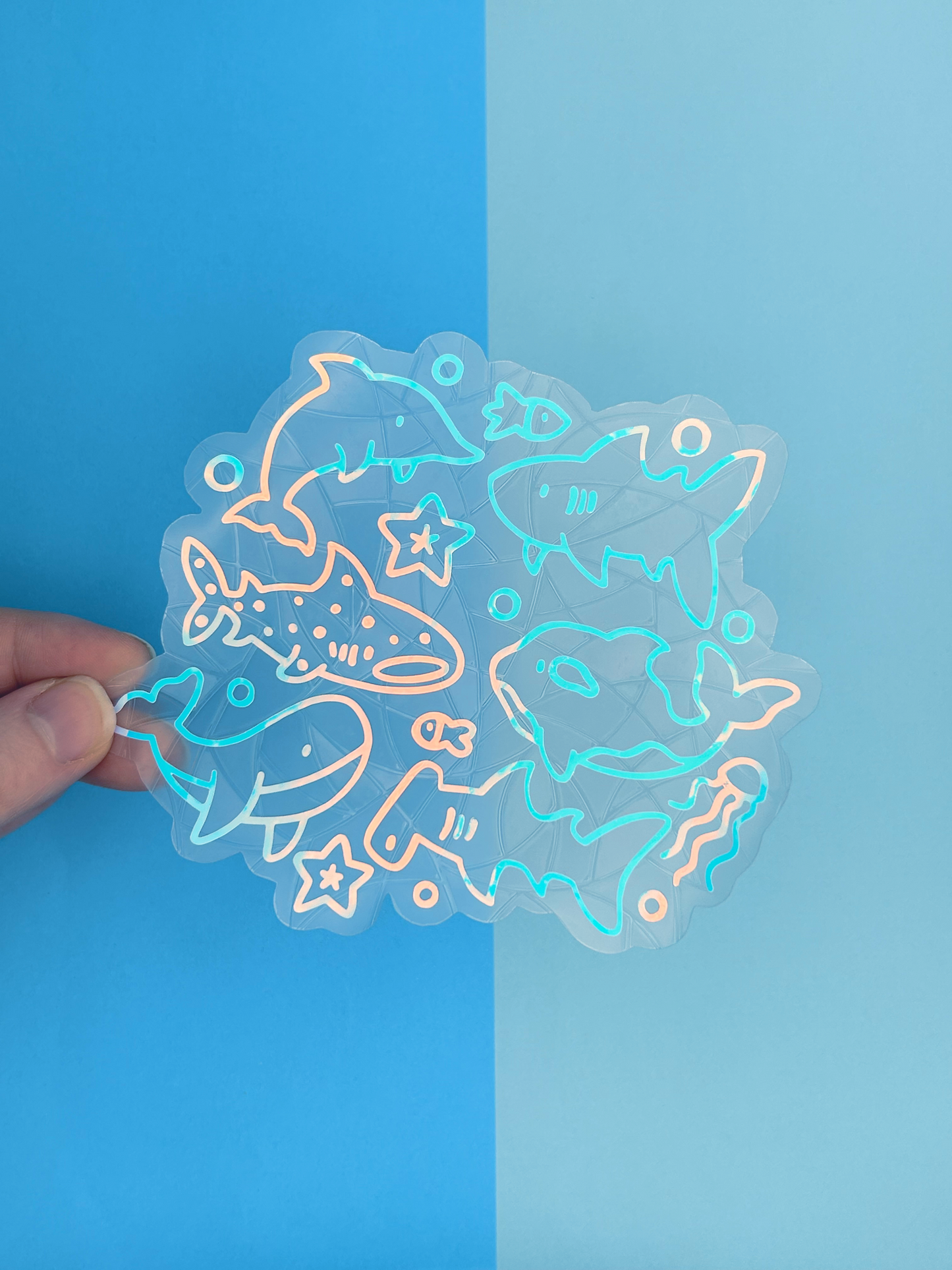 Ocean Buddies Suncatcher Sticker