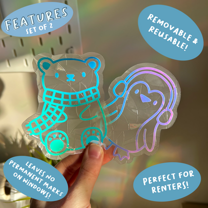 Festive Friends Suncatcher Set