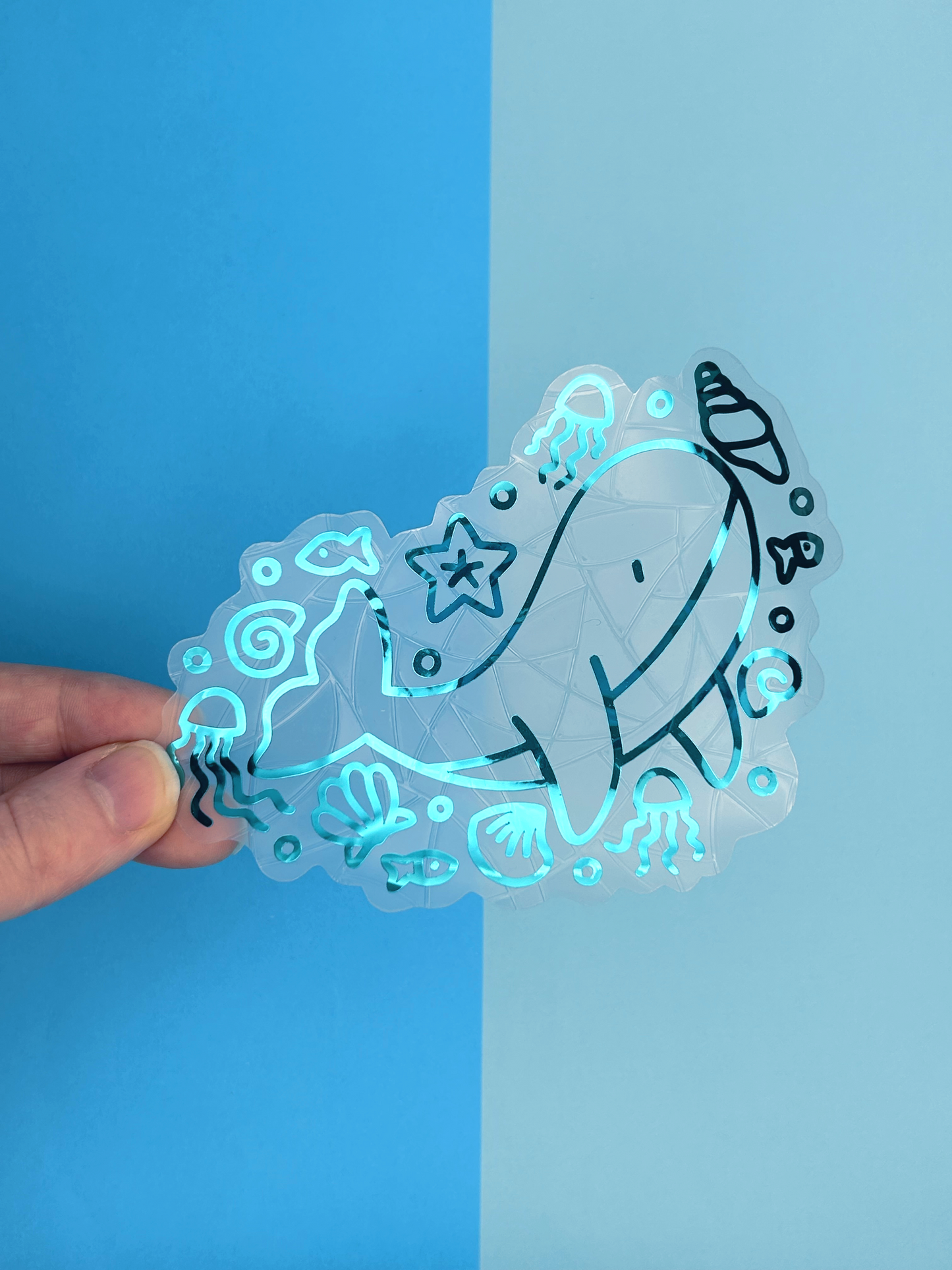 Ocean Treasures Suncatcher Sticker