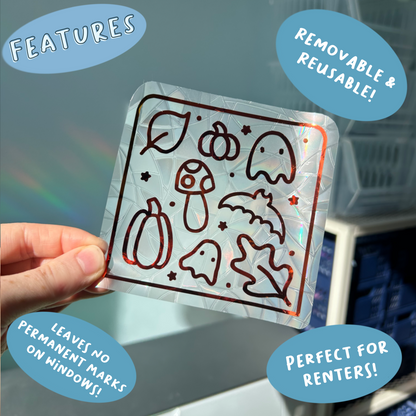 Spooky Doodles Suncatcher