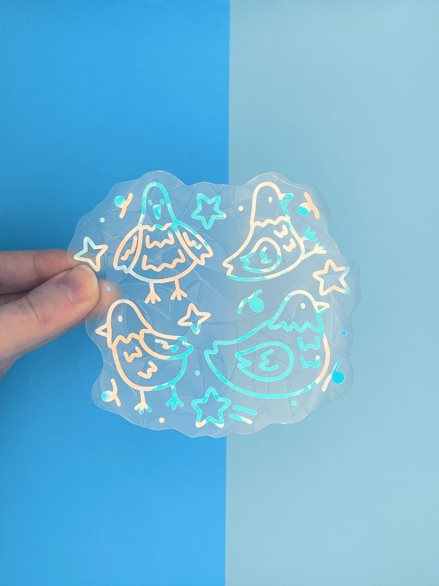 Pigeon Pals Suncatcher