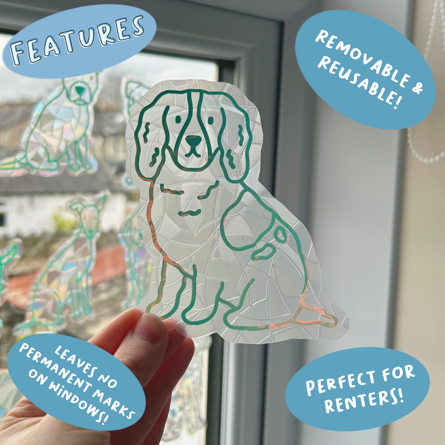 Springer Spaniel Suncatcher