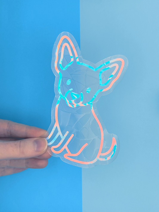 Chihuahua Suncatcher