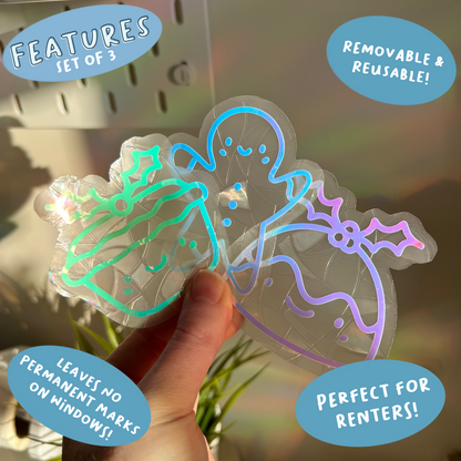 Mini Christmas Treat Suncatcher Set