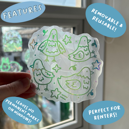 Pigeon Pals Suncatcher