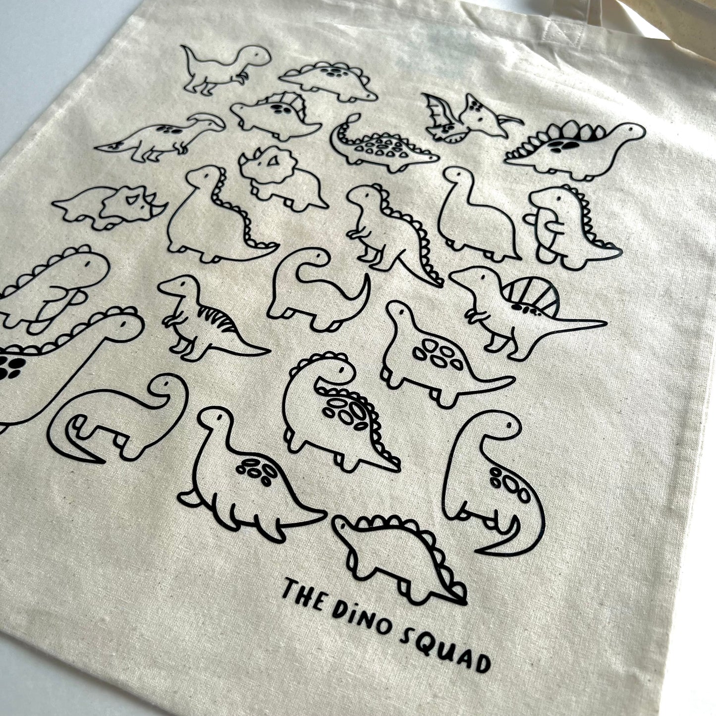 The Dino Squad Tote Bag