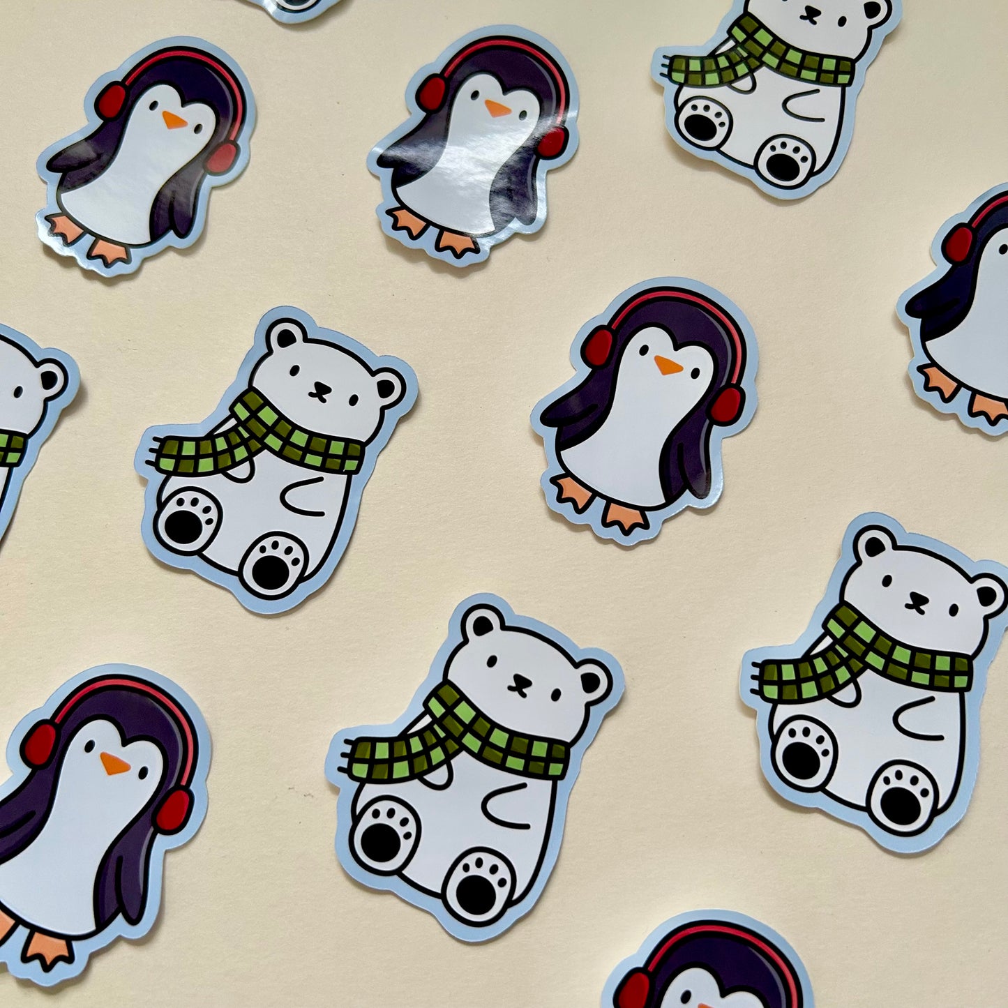 Festive Friends Single Sticker Set