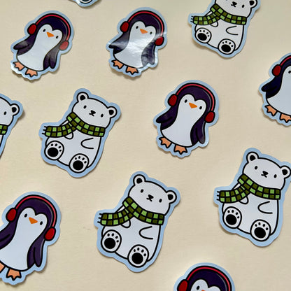 Festive Friends Single Sticker Set