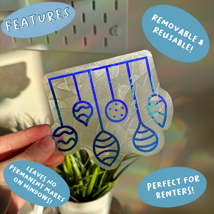 Hanging Baubles Suncatcher