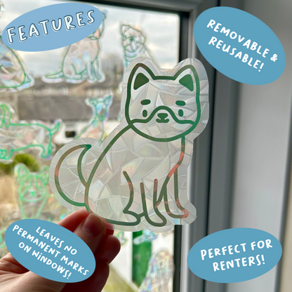 Shiba Inu Suncatcher