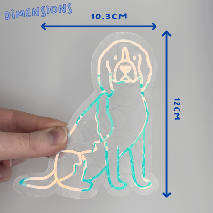 Beagle Suncatcher