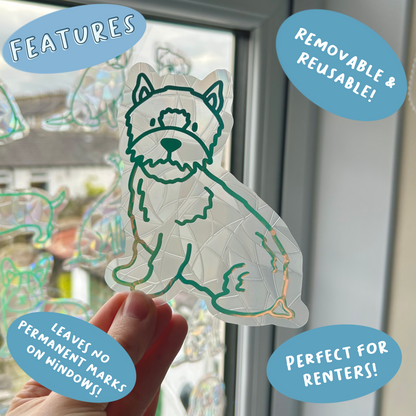 West Highland White Terrier Suncatcher