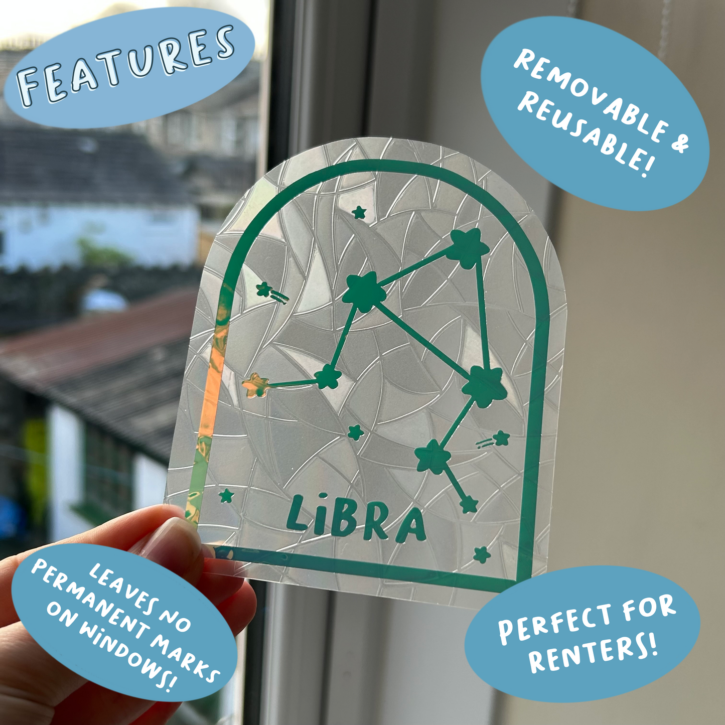 Libra Constellation Suncatcher
