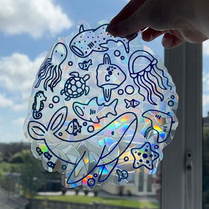 Giant Sea Creatures Suncatcher