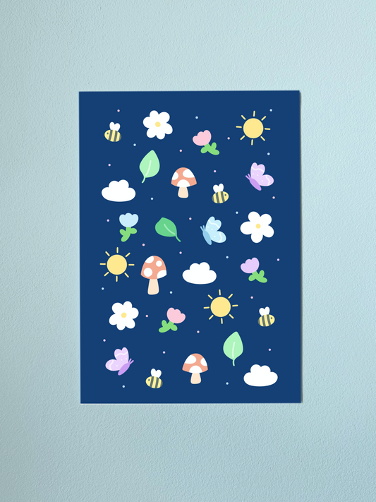 Spring Doodles Print