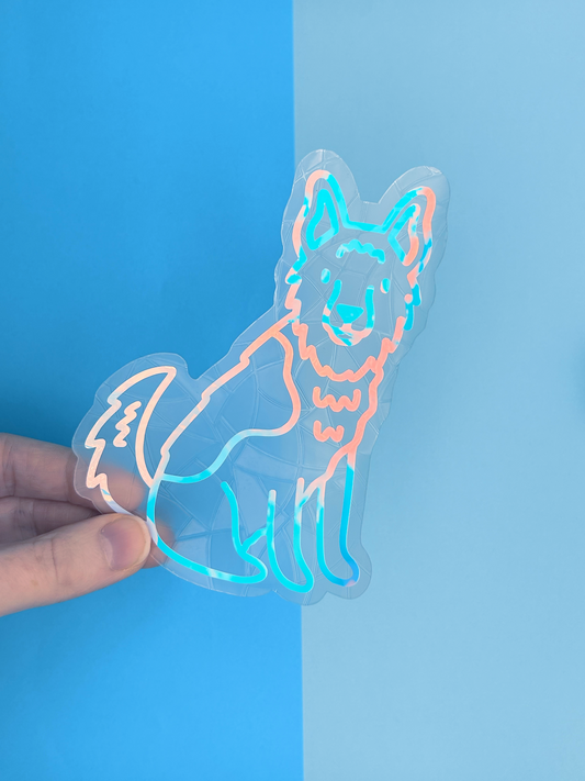 German Shepherd Suncatcher