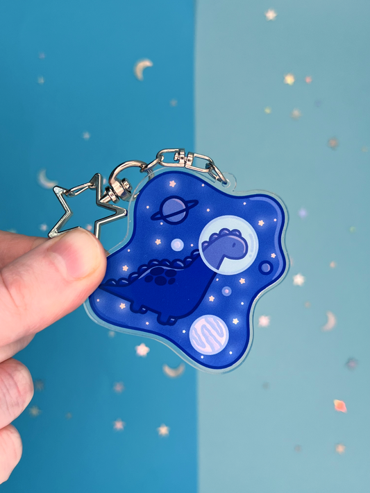 Stomp in Space Keyring