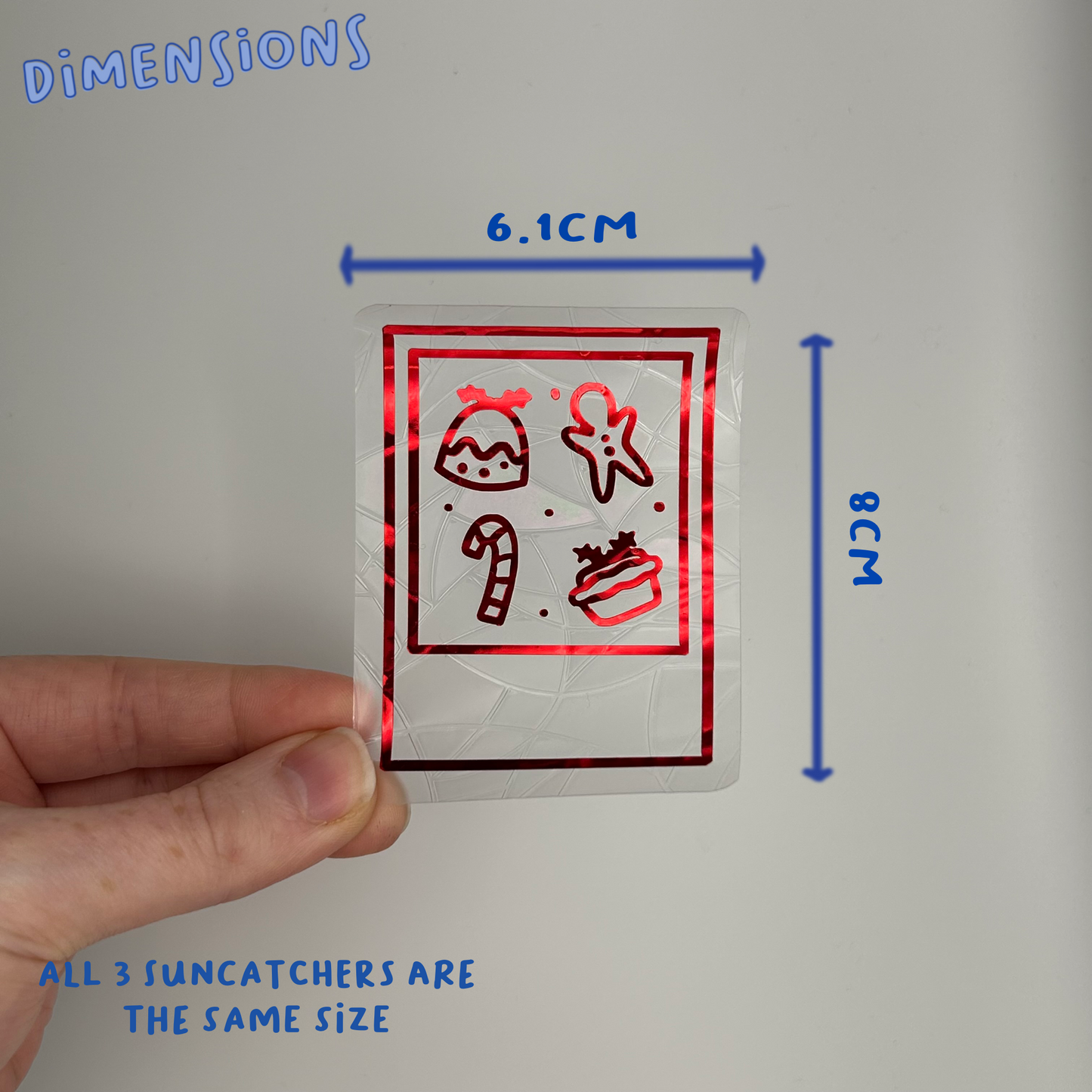 Mini Festive Photo Suncatcher Set