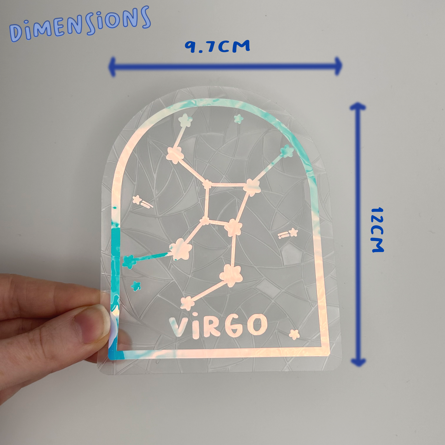 Virgo Constellation Suncatcher