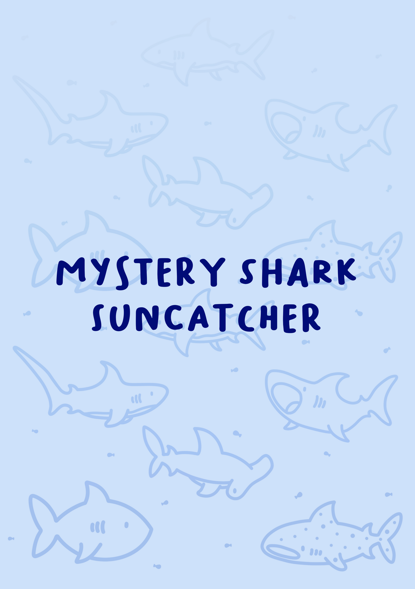 Mystery Shark Suncatcher