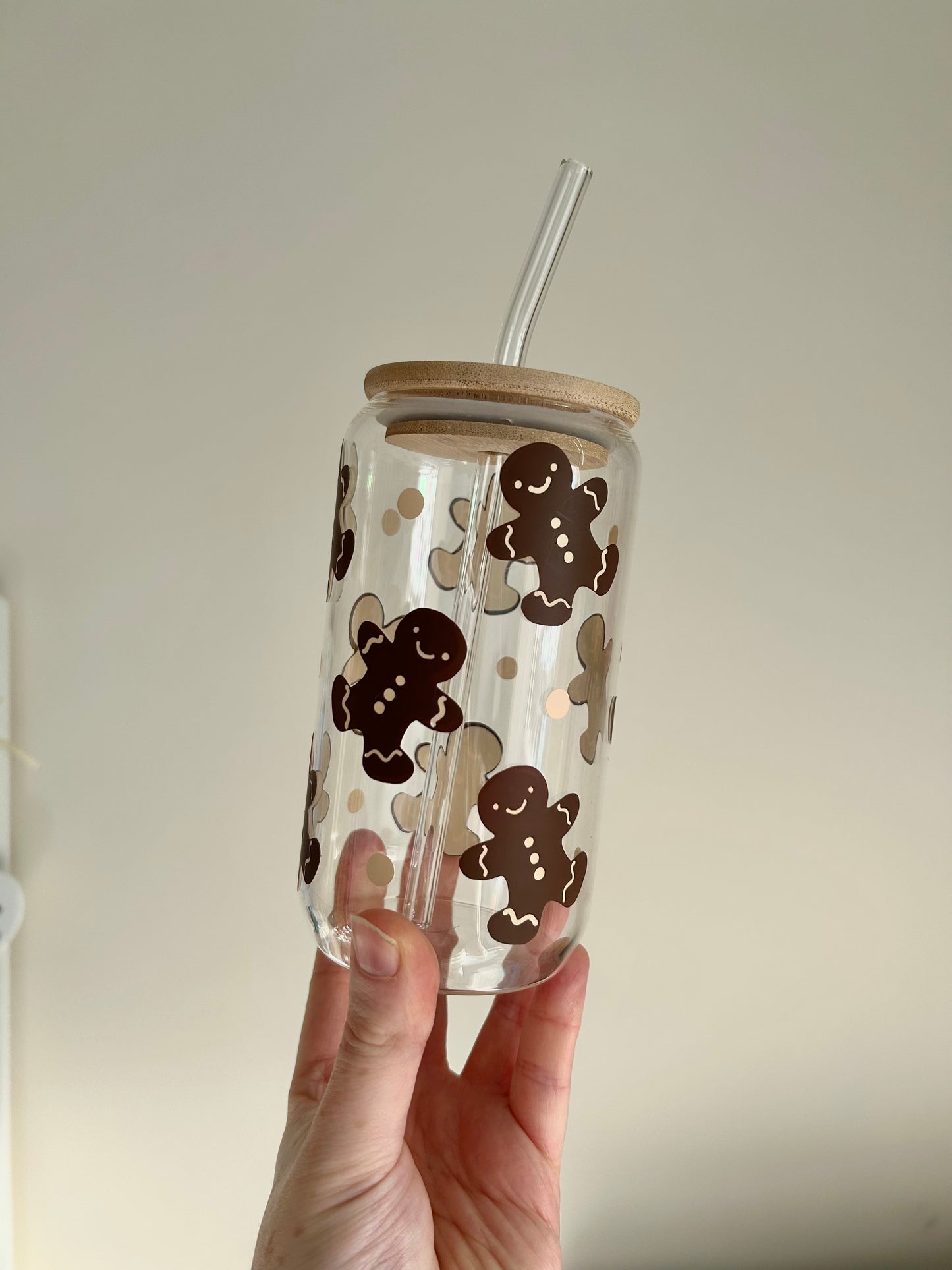 Christmas Can Cups *straw included*